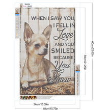 Load image into Gallery viewer, Diamond Painting - Full Round - Dog (40*60CM)
