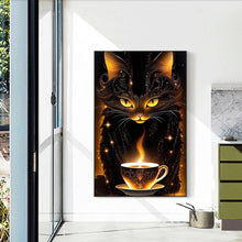 Load image into Gallery viewer, Diamond Painting - Full Round - Glowing Cat (40*60CM)
