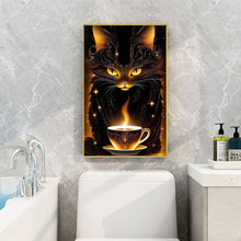 Load image into Gallery viewer, Diamond Painting - Full Round - Glowing Cat (40*60CM)
