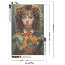 Load image into Gallery viewer, Diamond Painting - Full Round - Fantasy Fashion Poster Girl (40*60CM)
