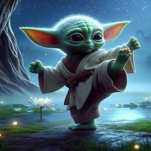 Load image into Gallery viewer, Diamond Painting - Full Round - Yoda (40*40CM)
