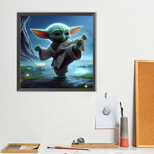 Load image into Gallery viewer, Diamond Painting - Full Round - Yoda (40*40CM)
