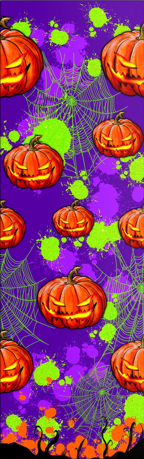 AB Diamond Painting - Full Round - Halloween (30*90CM)