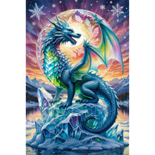 Load image into Gallery viewer, AB Diamond Painting - Full Round - Ice and snow dragon (40*60CM)
