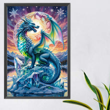 Load image into Gallery viewer, AB Diamond Painting - Full Round - Ice and snow dragon (40*60CM)
