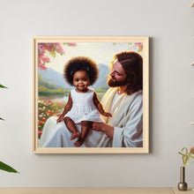 Load image into Gallery viewer, Diamond Painting - Full Round - Jesus and children (40*40CM)

