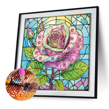 Load image into Gallery viewer, Diamond Painting - Partial Special Shaped - Rose flowers (30*30CM)
