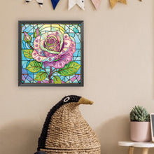 Load image into Gallery viewer, Diamond Painting - Partial Special Shaped - Rose flowers (30*30CM)

