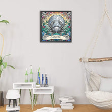 Load image into Gallery viewer, Diamond Painting - Partial Special Shaped - Zodiac Cancer (30*30CM)

