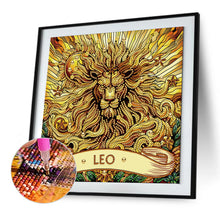 Load image into Gallery viewer, Diamond Painting - Partial Special Shaped - Zodiac Leo (30*30CM)

