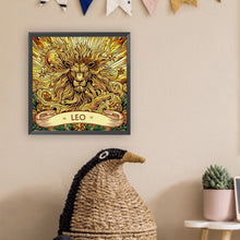 Load image into Gallery viewer, Diamond Painting - Partial Special Shaped - Zodiac Leo (30*30CM)
