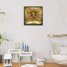 Load image into Gallery viewer, Diamond Painting - Partial Special Shaped - Zodiac Leo (30*30CM)
