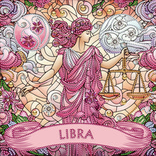 Load image into Gallery viewer, Diamond Painting - Partial Special Shaped - Zodiac Libra (30*30CM)
