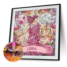 Load image into Gallery viewer, Diamond Painting - Partial Special Shaped - Zodiac Libra (30*30CM)
