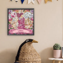Load image into Gallery viewer, Diamond Painting - Partial Special Shaped - Zodiac Libra (30*30CM)
