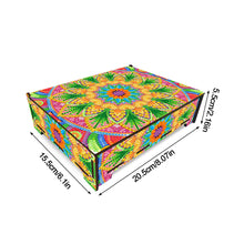 Load image into Gallery viewer, Mandala Diamond Painting Storage Box Diamond Painting Holder Case for Art Crafts
