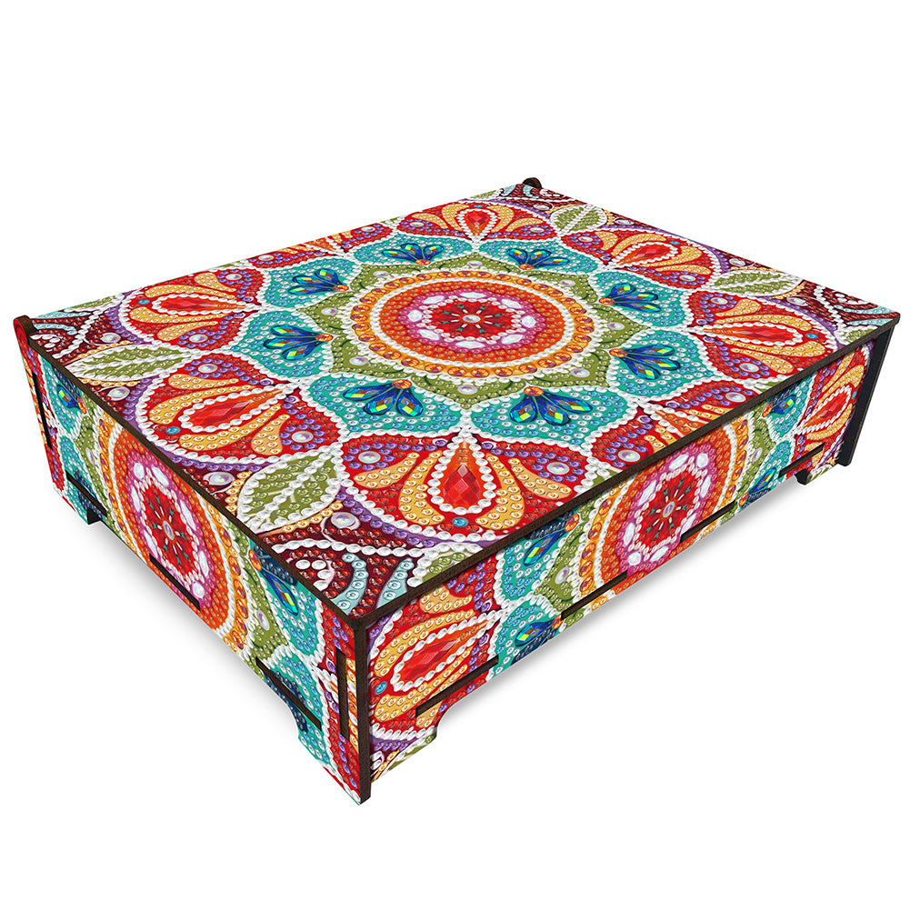 Mandala Diamond Painting Storage Box Diamond Painting Holder Case for Art Crafts