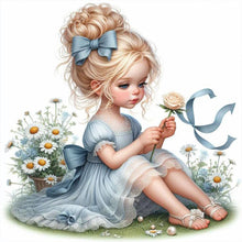 Load image into Gallery viewer, Diamond Painting - Full Round - Elegant girl (30*30CM)
