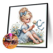 Load image into Gallery viewer, Diamond Painting - Full Round - Elegant girl (30*30CM)
