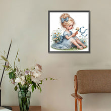 Load image into Gallery viewer, Diamond Painting - Full Round - Elegant girl (30*30CM)
