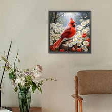 Load image into Gallery viewer, Diamond Painting - Full Round - Red Cardinal (30*30CM)
