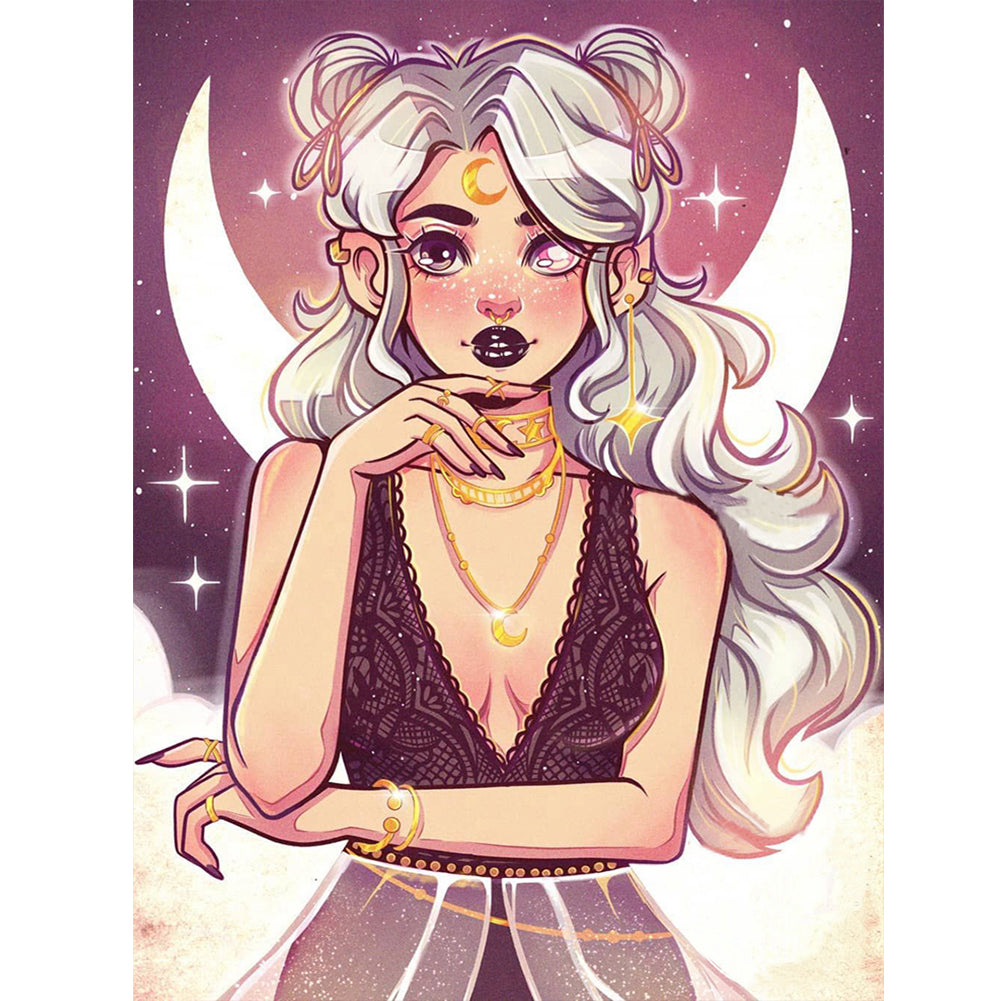 Diamond Painting - Full Round - Sailor Moon Elements (30*40CM)
