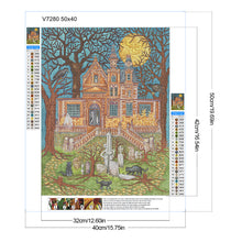 Load image into Gallery viewer, Diamond Painting - Full Round - Halloween Skull Party (40*50CM)
