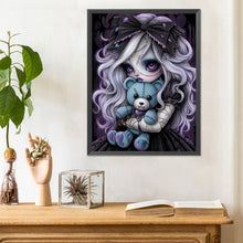 Load image into Gallery viewer, Diamond Painting - Full Round - Halloween Dark Girl (30*40CM)
