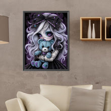 Load image into Gallery viewer, Diamond Painting - Full Round - Halloween Dark Girl (30*40CM)
