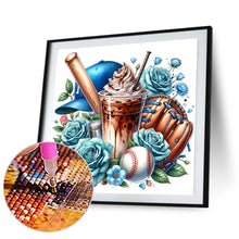 Load image into Gallery viewer, Diamond Painting - Full Round - Baseball and Coffee (40*40CM)
