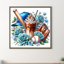 Load image into Gallery viewer, Diamond Painting - Full Round - Baseball and Coffee (40*40CM)
