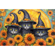 Load image into Gallery viewer, Diamond Painting - Full Round - Sunflower magic hat (40*60CM)
