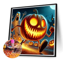 Load image into Gallery viewer, Diamond Painting - Full Round - Halloween escape pumpkin (40*40CM)
