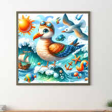 Load image into Gallery viewer, Diamond Painting - Full Round - Sea pigeons (30*30CM)
