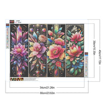 Load image into Gallery viewer, Diamond Painting - Full Round - Red flowers (60*45CM)
