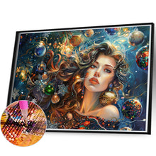 Load image into Gallery viewer, Diamond Painting - Full Square - Christmas ball girl (60*40CM)
