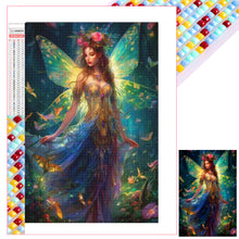 Load image into Gallery viewer, Diamond Painting - Full Square - Butterfly fairy (40*60CM)
