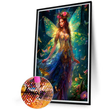 Load image into Gallery viewer, Diamond Painting - Full Square - Butterfly fairy (40*60CM)
