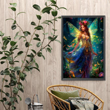 Load image into Gallery viewer, Diamond Painting - Full Square - Butterfly fairy (40*60CM)
