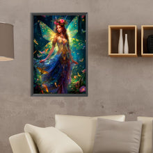 Load image into Gallery viewer, Diamond Painting - Full Square - Butterfly fairy (40*60CM)
