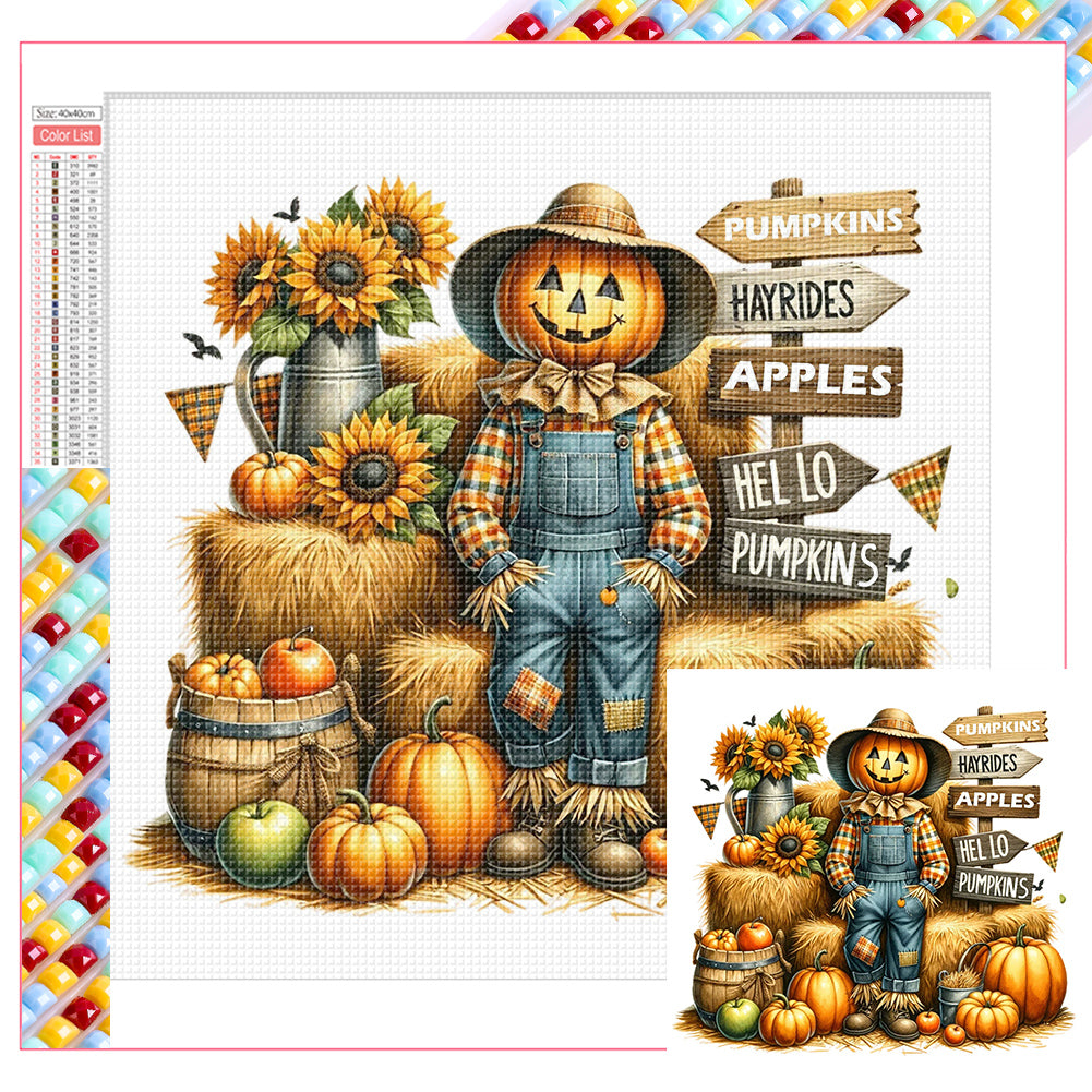 Diamond Painting - Full Square - Pumpkin Festival (40*40CM)