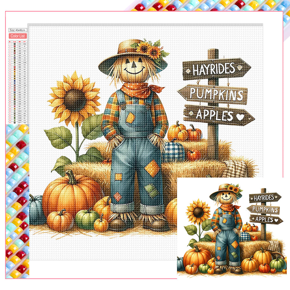 Diamond Painting - Full Square - Pumpkin Festival (40*40CM)