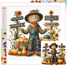 Load image into Gallery viewer, Diamond Painting - Full Square - Pumpkin Festival (40*40CM)
