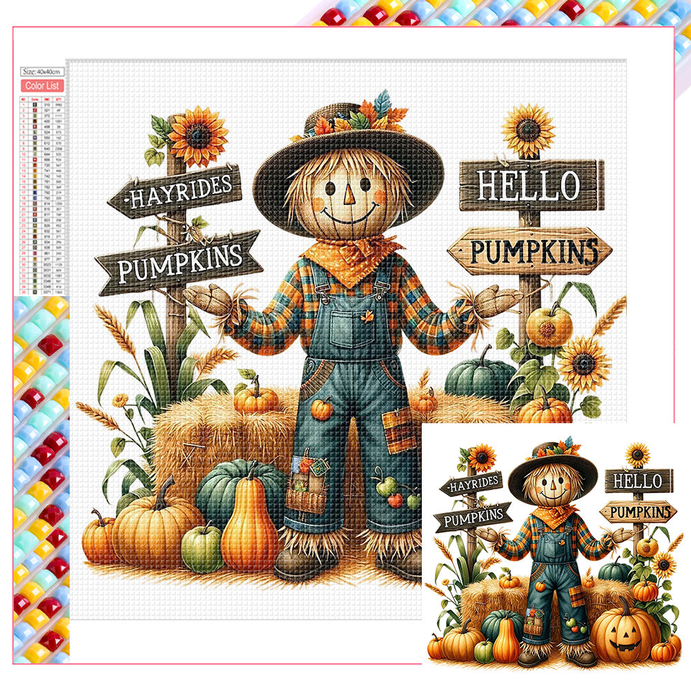 Diamond Painting - Full Square - Pumpkin Festival (40*40CM)