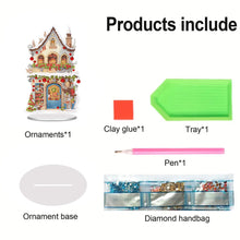 Load image into Gallery viewer, Acrylic Perfume Cottage Car 5D DIY Diamond Art Tabletop Decorations for Beginner
