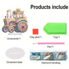 Load image into Gallery viewer, Acrylic Perfume Cottage Car 5D DIY Diamond Art Tabletop Decorations for Beginner
