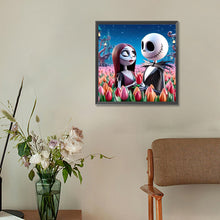 Load image into Gallery viewer, Diamond Painting - Full Round - Halloween Night of Christmas (30*30CM)
