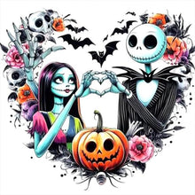 Load image into Gallery viewer, Diamond Painting - Full Round - Halloween Night of Christmas (30*30CM)
