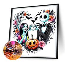 Load image into Gallery viewer, Diamond Painting - Full Round - Halloween Night of Christmas (30*30CM)
