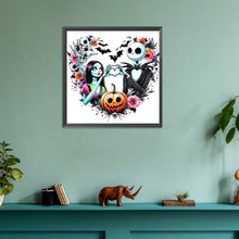 Load image into Gallery viewer, Diamond Painting - Full Round - Halloween Night of Christmas (30*30CM)
